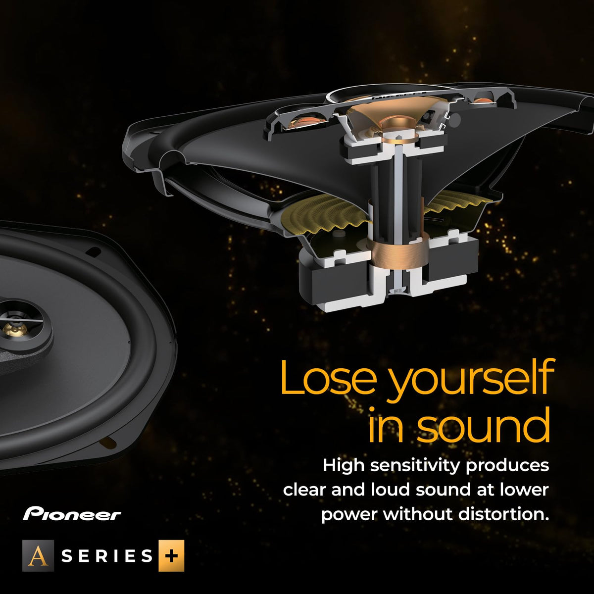Pioneer TS-A6991FH 6x9" 5-Way Coaxial Speakers