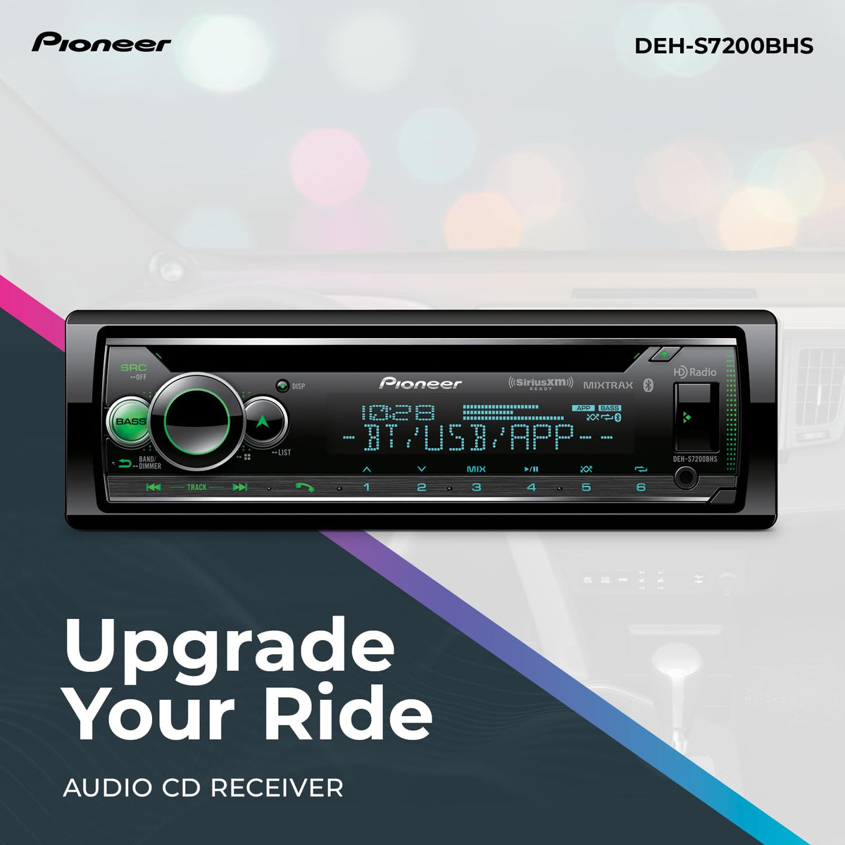 PIONEER DEH-S7200BHS