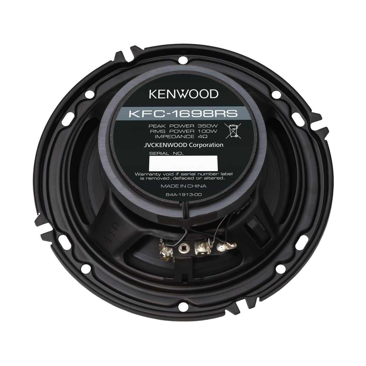 Kenwood KFC-1698RS 6.5" 2-Way Car Speakers