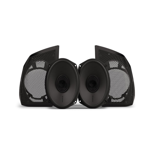 Rockford Fosgate HD24BL69 6x9" Saddlebag Speaker Kit