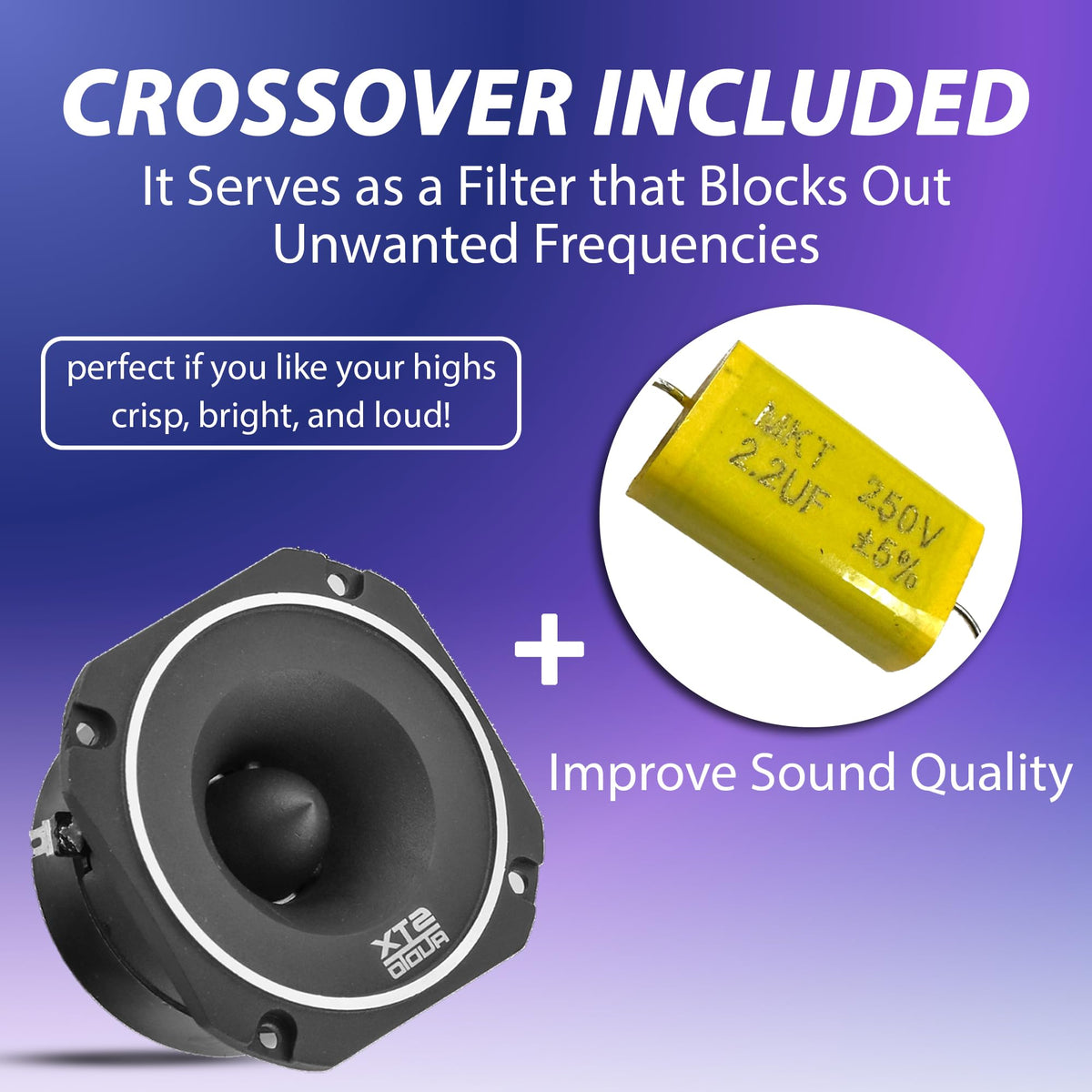 STX Audio STX-55TW 3.4" Super Tweeter