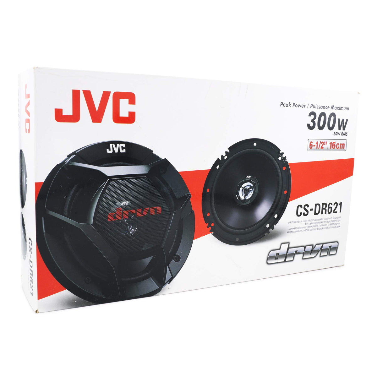 JVC CS-DR621 6.5" 2-Way Coaxial Car Speakers