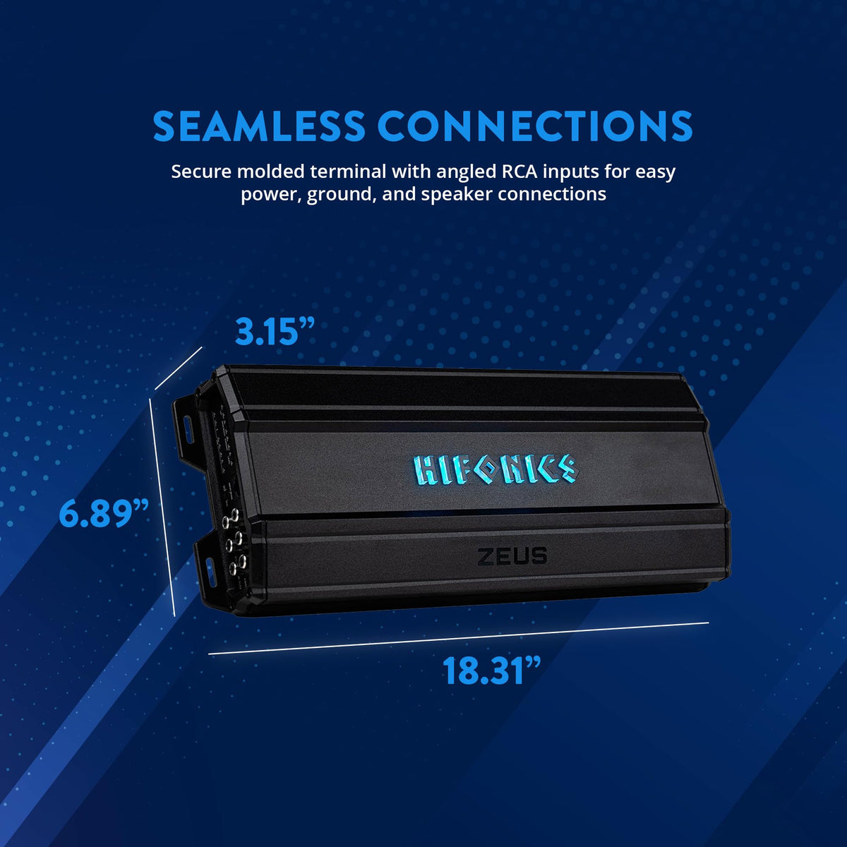 Hifonics ZD-1750.5D 5-Channel Class D Car Amplifier
