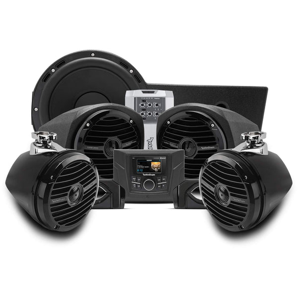 Rockford Fosgate GNRL-STAGE4 Polaris General 6.5"/10" Audio Kit