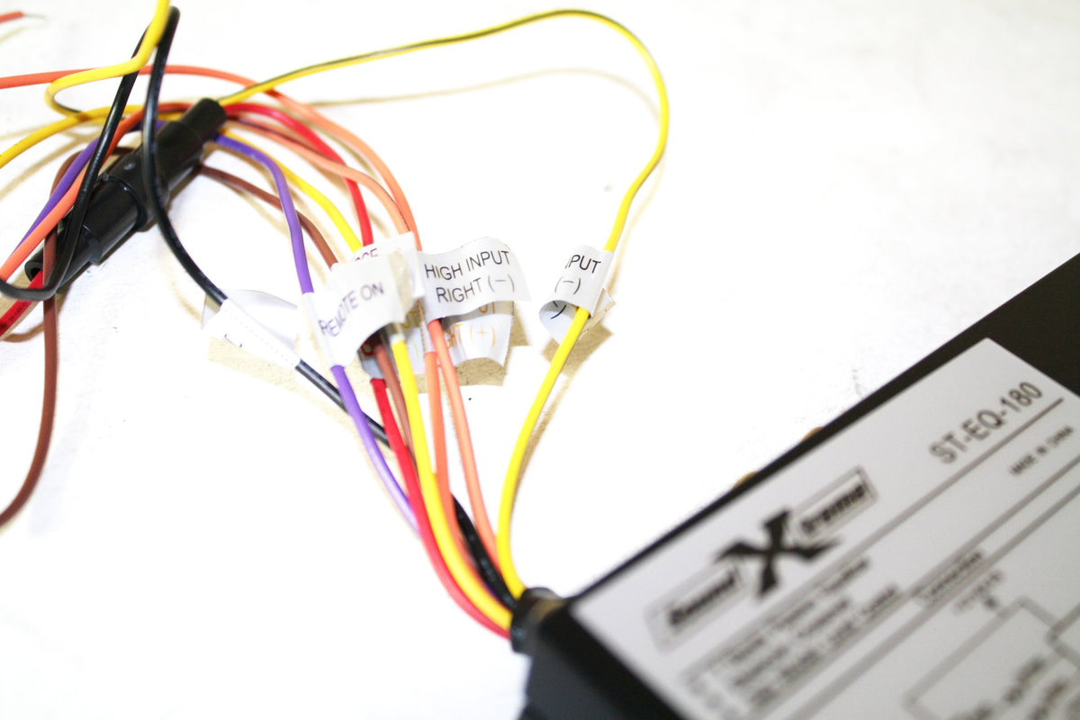 SoundXtreme ST-EQ-180 7-Band Car Audio Equalizer