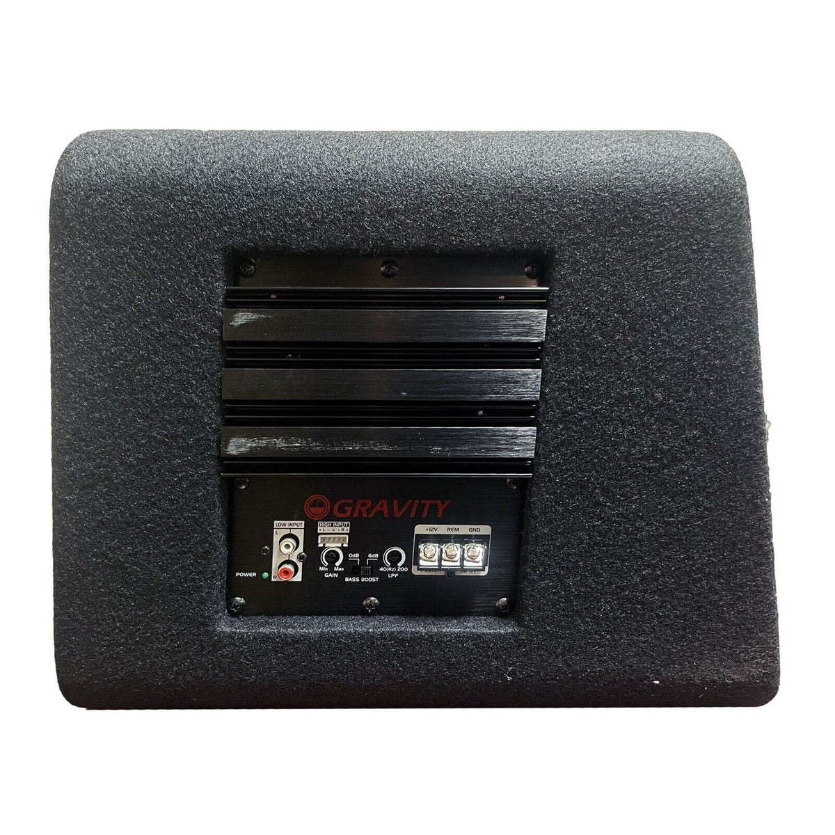Gravity G8BD2 Dual 8" Powered Ported Subwoofer Enclosure