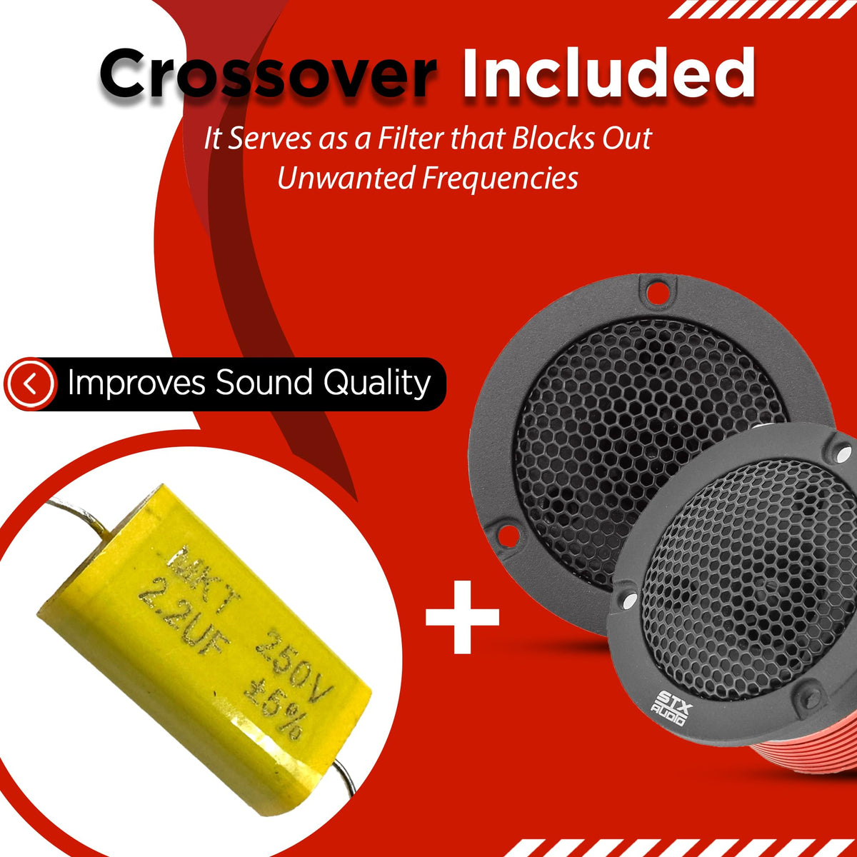 STXAudio STX-580TW 2.94" Super Tweeter