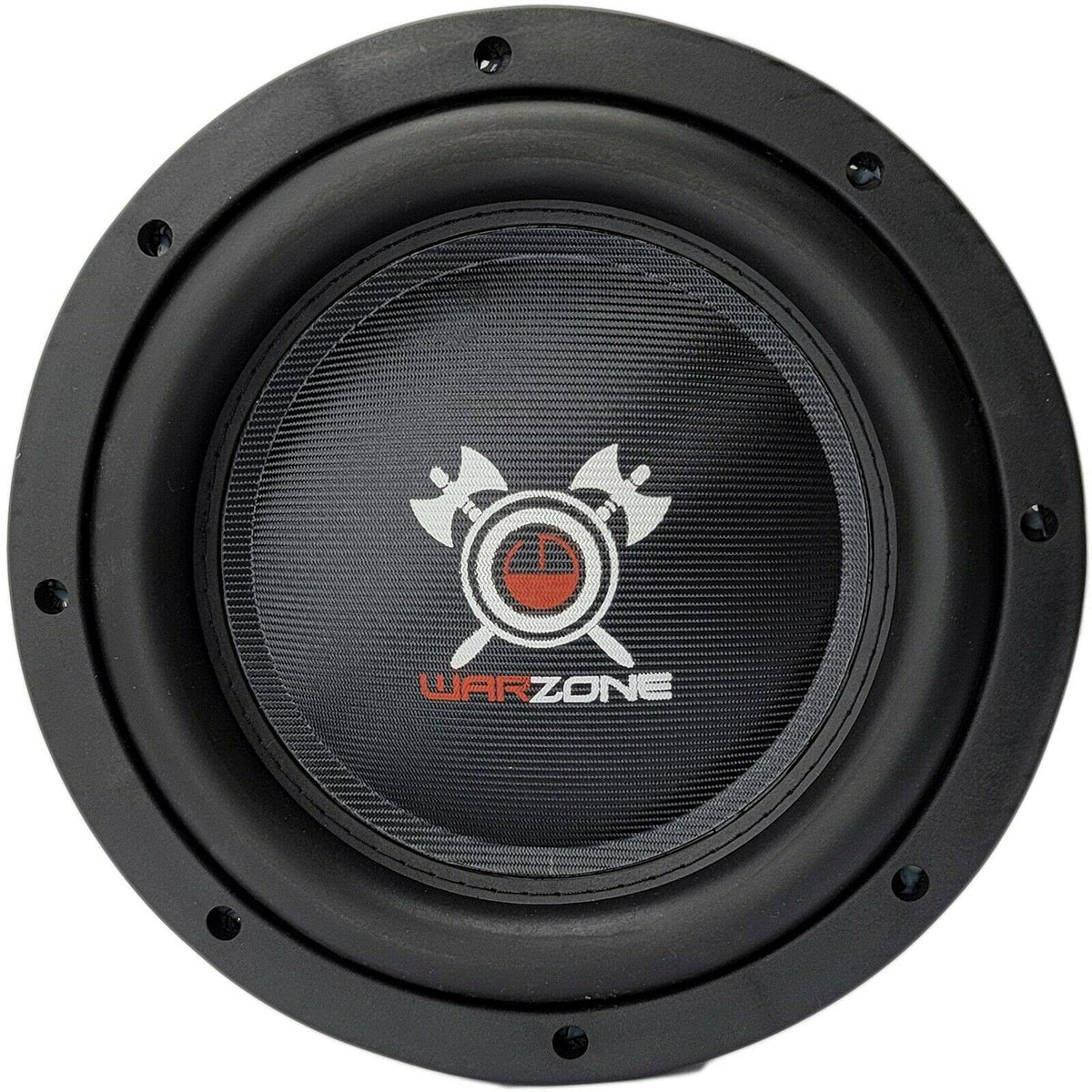 Warzone WZ10D4 10" Shallow Dual 4-Ohm Subwoofer