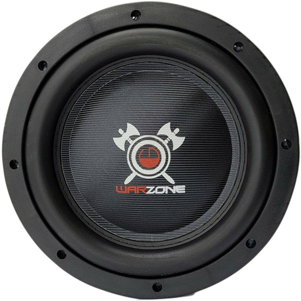 Warzone WZ10D4 10" Shallow Dual 4-Ohm Subwoofer