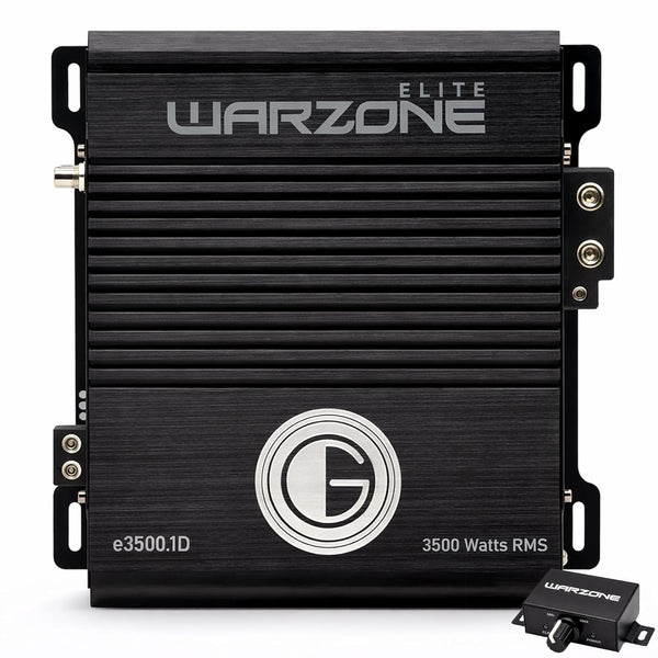 Warzone E-3500-1D Class D Mono Car Amplifier
