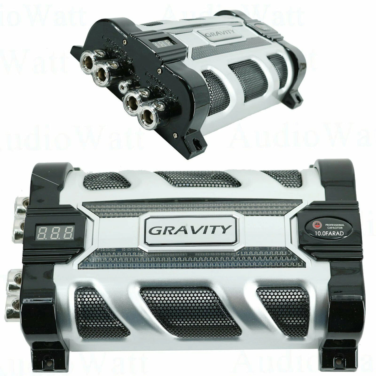 Gravity GR-10.0 10 Farad Car Audio Stiffening Capacitor