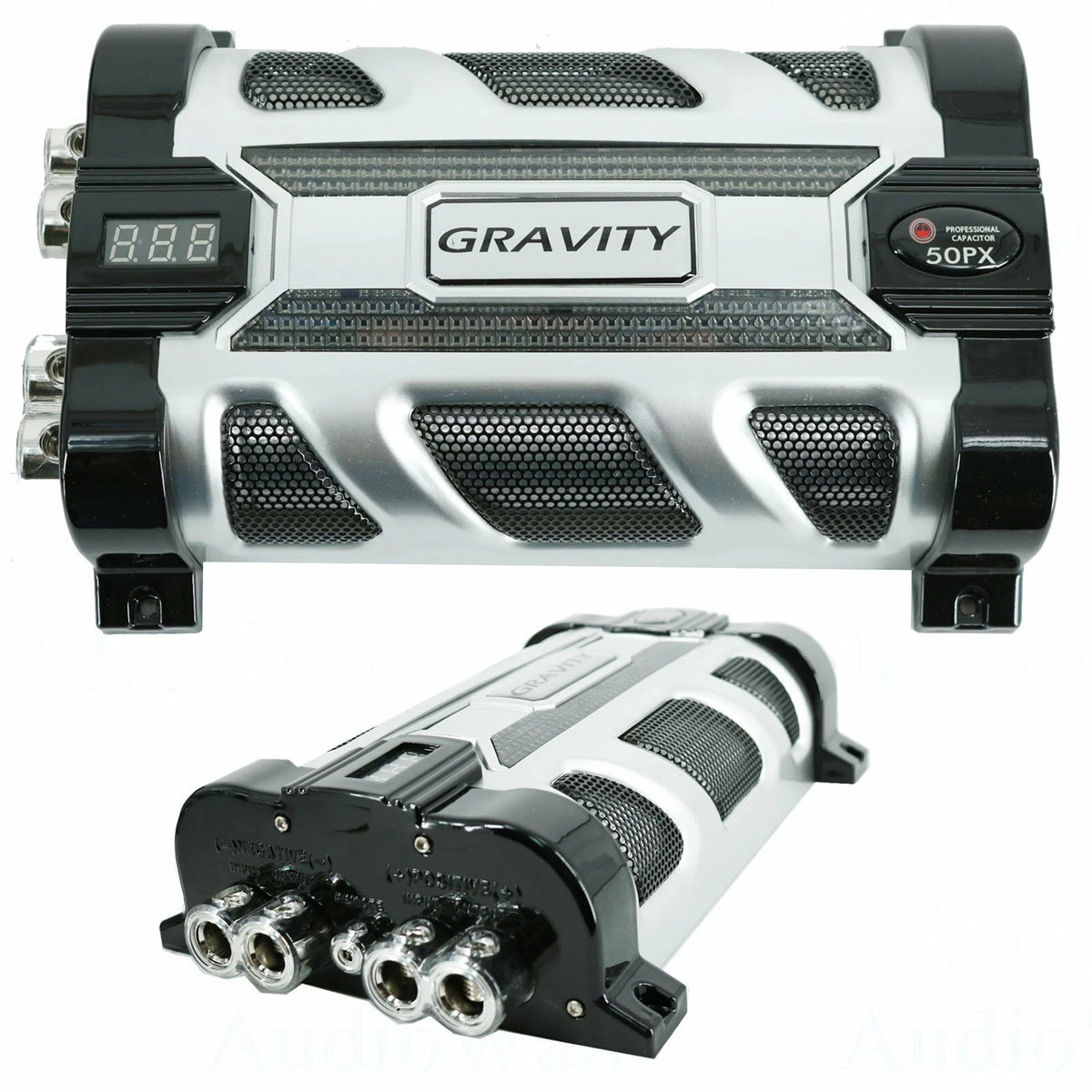 Gravity GR-50PX 50 Farad Car Audio Stiffening Capacitor