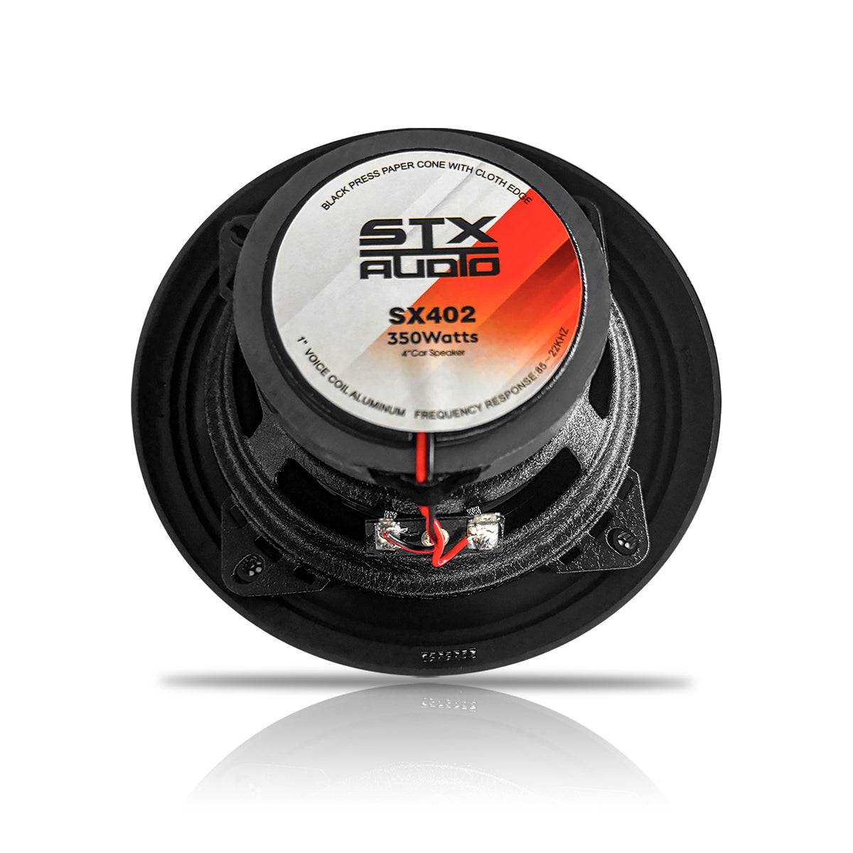 STX Audio SX402 4-Inch 2-Way Coaxial Car Speakers