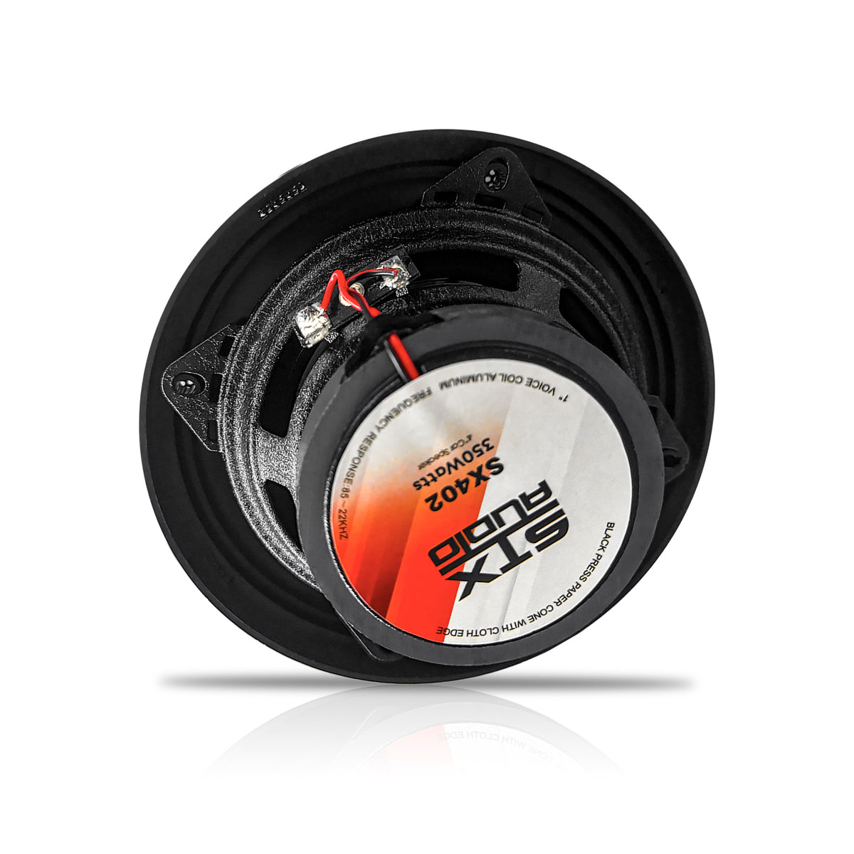 STX Audio SX402 4-Inch 2-Way Coaxial Car Speakers