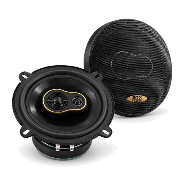 STX Audio SX502 5.25" 3-Way Coaxial Car Speakers