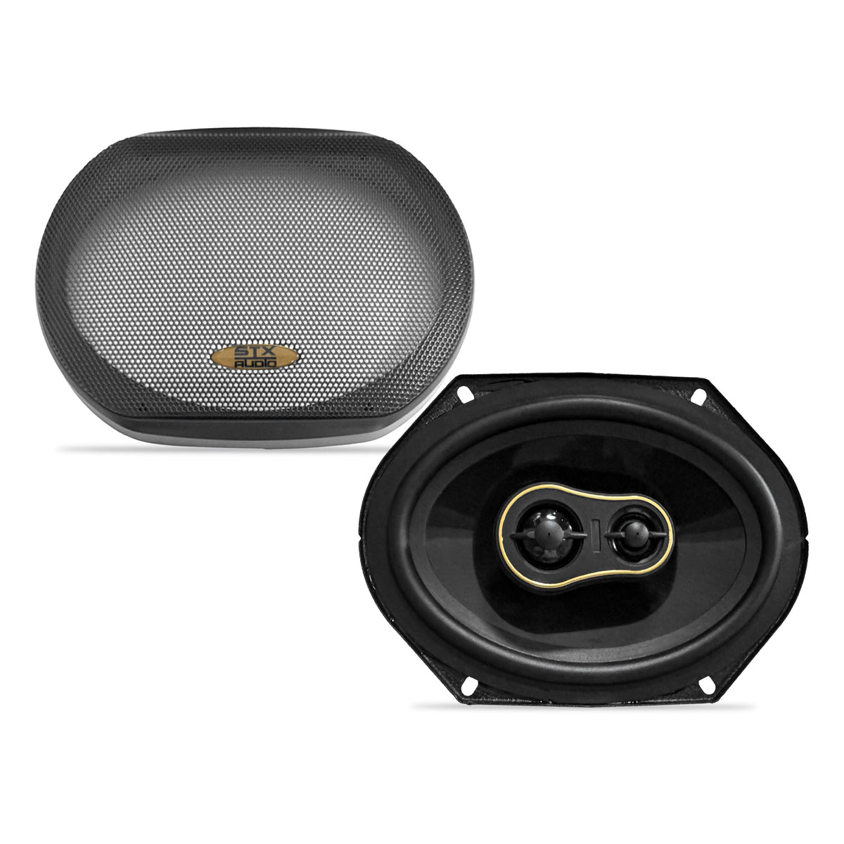 STX Audio SX682 6x8" 2-Way Coaxial Speakers