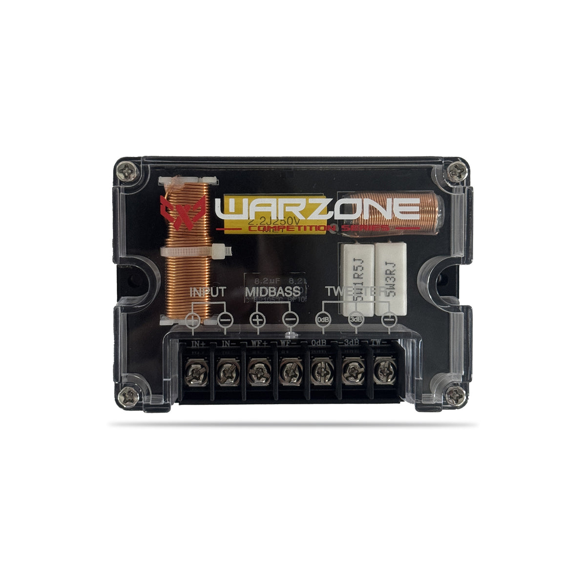 Warzone WZ-651C 6.5" 2-Way Component Speaker System