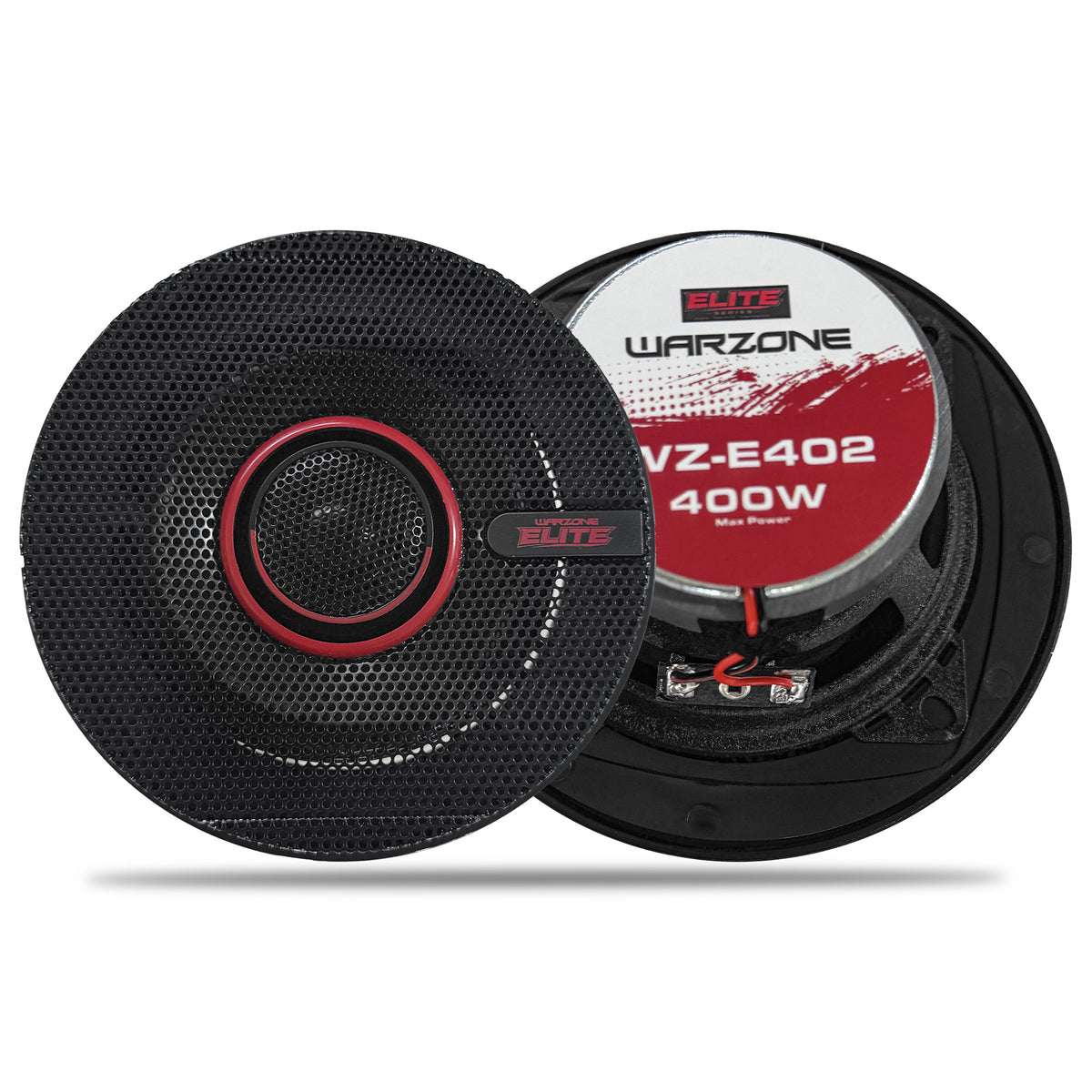 Warzone WZ-E402 4" Coaxial Car Speakers