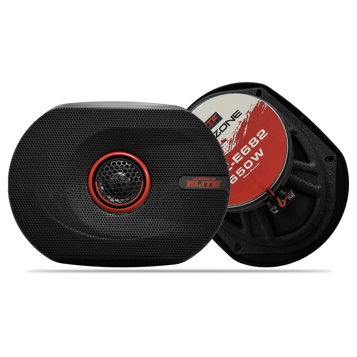 Warzone WZ-E682 Elite Series 6x8" Coaxial Speakers
